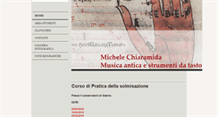 Desktop Screenshot of michelechiaramida.com